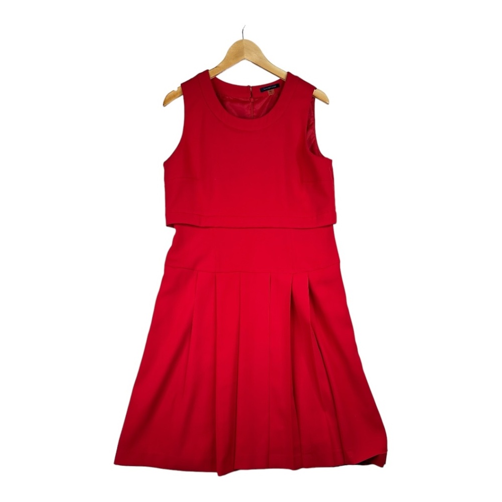Tommy Hilfiger Red Dress Size 12 AS IS